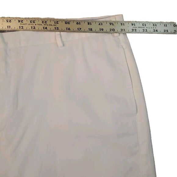 Peter Millar Winston Washed Pima Cotton Twill Shorts Men 42 Stone NWT MC00B31 - Picture 6 of 12